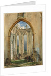 Ruin of a Church, 1849 by Rudolf von Alt