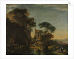 Ruins in a Rocky Landscape, c. 1640 by Salvator Rosa