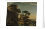 Ruins in a Rocky Landscape, c. 1640 by Salvator Rosa