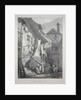 Ruins of the Abbey of Baume. Interior of the Court by Samuel Prout