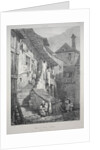 Ruins of the Abbey of Baume. Interior of the Court by Samuel Prout