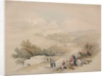 Ruins of the Church of St. John Sabaste, 1839 by David Roberts