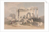 Ruins of the Eastern Portico of the Temple of Baalbec, 1839 by David Roberts