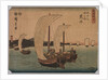 Sail Boats, 1839-1864 by Ichiryusai Hiroshige II