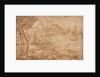Saint Jerome in a Landscape, c. 1530 by Domenico Campagnola