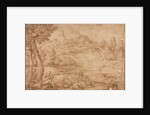 Saint Jerome in a Landscape, c. 1530 by Domenico Campagnola