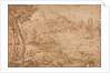 Saint Jerome in a Landscape, c. 1530 by Domenico Campagnola