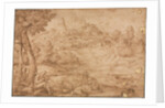 Saint Jerome in a Landscape, c. 1530 by Domenico Campagnola