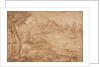 Saint Jerome in a Landscape, c. 1530 by Domenico Campagnola