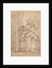 Saint Peter Martyr, 16th Century? by Giovanni Battista Paggi