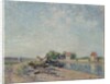 Saint-Mammès, Loing Canal, 1885 by Alfred Sisley