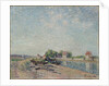 Saint-Mammès, Loing Canal, 1885 by Alfred Sisley