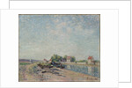 Saint-Mammès, Loing Canal, 1885 by Alfred Sisley