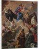 Saints Presenting a Devout Woman to the Virgin and Child, 1720s by Giovanni Battista Pittoni