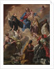 Saints Presenting a Devout Woman to the Virgin and Child, 1720s by Giovanni Battista Pittoni