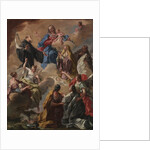 Saints Presenting a Devout Woman to the Virgin and Child, 1720s by Giovanni Battista Pittoni