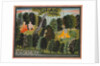 Sakhi Persuades Radha to Meet Krishna, from the 'Lambagraon' Gita Govinda…, c. 1820-1825 by Unknown