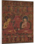 Sakyamuni with a Disciple Thangka, 14th century by Unknown