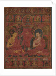 Sakyamuni with a Disciple Thangka, 14th century by Unknown