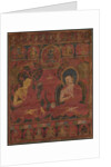 Sakyamuni with a Disciple Thangka, 14th century by Unknown