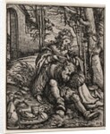 Samson and Delilah, 1519 by Hans Burgkmair