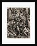 Samson and Delilah, 1519 by Hans Burgkmair