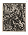Samson and Delilah, 1519 by Hans Burgkmair