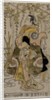 Sanjo Kantaro as a Young Woman Standing in a Wisteria Arbor, c. early or mid 1730s by Torii Kiyonobu I