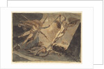 Satan Starts from the Touch of Ithuriel's Spear, 1776 by Henry Fuseli
