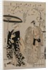 Sawamura Sojuro III and Arashi Murajiro as Kusunoki Masatsura and Koto no Naishi, 1786 by Torii Kiyonaga