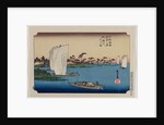 Scattered Pine Trees by the Tone River…, published in 1919 by Ando Hiroshige