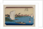 Scattered Pine Trees by the Tone River…, published in 1919 by Ando Hiroshige