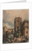 Scene on a Canal, first half 1800s by Hippolyte Jean Baptiste Garnerey
