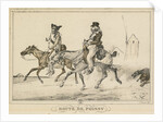 Scenes of Daily Life, Roads and Paths: Road to Poissy…, 1816 by Carle Vernet