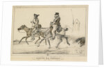 Scenes of Daily Life, Roads and Paths: Road to Poissy…, 1816 by Carle Vernet
