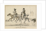 Scenes of Daily Life, Roads and Paths: Road to Poissy…, 1816 by Carle Vernet