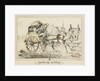 Scenes of Daily Life, Roads and Paths: Road to Saint-Cloud…, 1816 by Carle Vernet; Bance