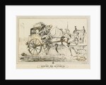 Scenes of Daily Life, Roads and Paths: Road to Saint-Cloud…, 1816 by Carle Vernet; Bance