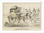 Scenes of Daily Life, Roads and Paths: Road to Saint-Cloud…, 1816 by Carle Vernet; Bance