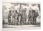 Scenes of Paris: Blind Men from the Quinze Vingts, Walking by Jean Henri Marlet
