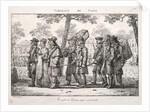 Scenes of Paris: Blind Men from the Quinze Vingts, Walking by Jean Henri Marlet