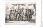 Scenes of Paris: Blind Men from the Quinze Vingts, Walking by Jean Henri Marlet