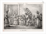Scenes of Paris: The Pawnshop by Jean Henri Marlet