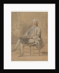 Seated Man Holding a Snuff Box, c. 1750-1760 by Louis Aubert (attributed to)