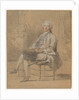 Seated Man Holding a Snuff Box, c. 1750-1760 by Louis Aubert (attributed to)