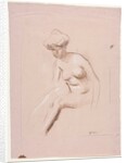 Seated Nude, fourth quarter 1800s or first third 1900s by Jean Louis Forain