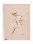 Seated Nude, fourth quarter 1800s or first third 1900s by Jean Louis Forain