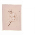 Seated Nude, fourth quarter 1800s or first third 1900s by Jean Louis Forain