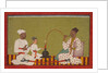Seated Prince Smoking a Hookah, c, 1710-1715 by Unknown