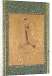 Seated Scholar, Border Fragment from the Teheran/Berlin album, c. 1605-1610 by Unknown